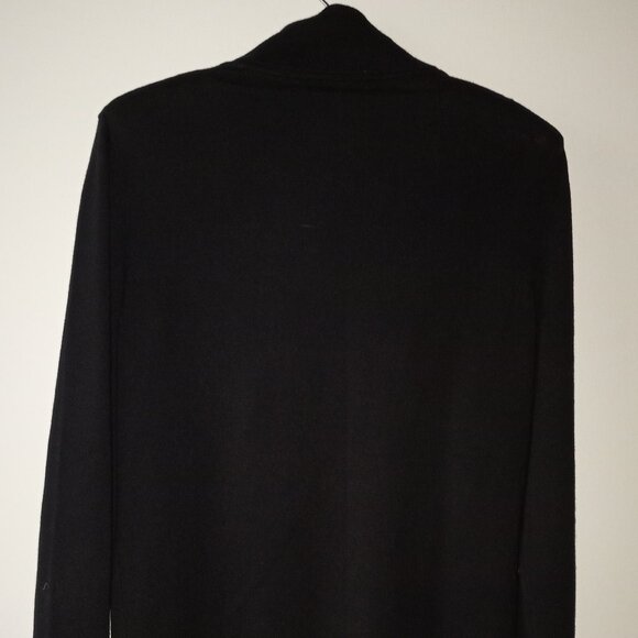 'TALBOTS' Petite Solid Black Turtleneck Sweater Size MP NWOT - Picture 8 of 11